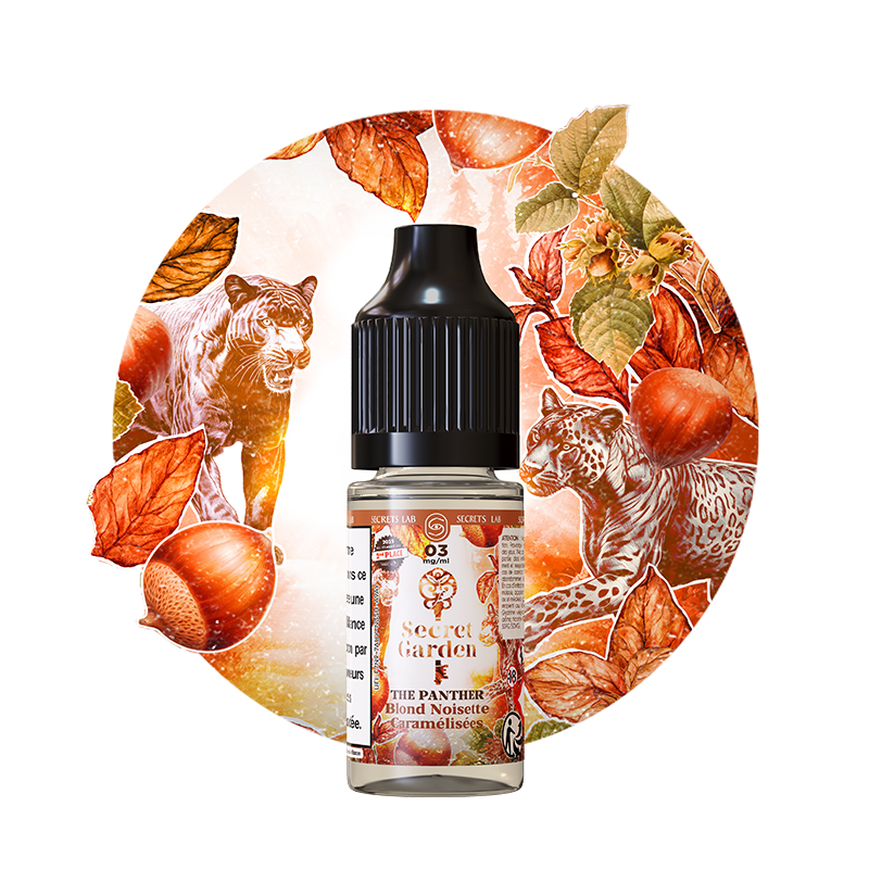 E-Liquide The Panther 10ml - Secret Garden