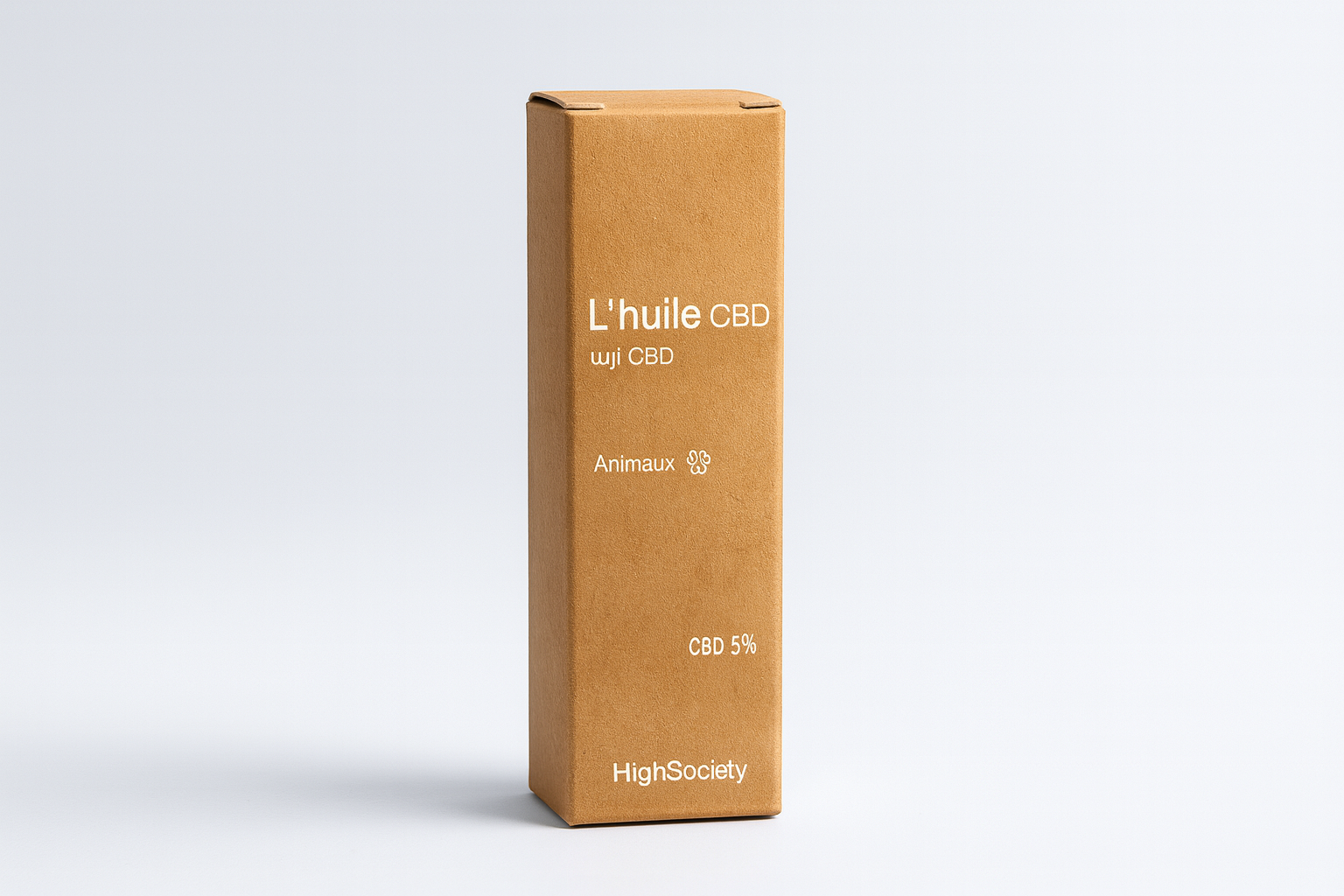 Huile CBD annimaux Green Society