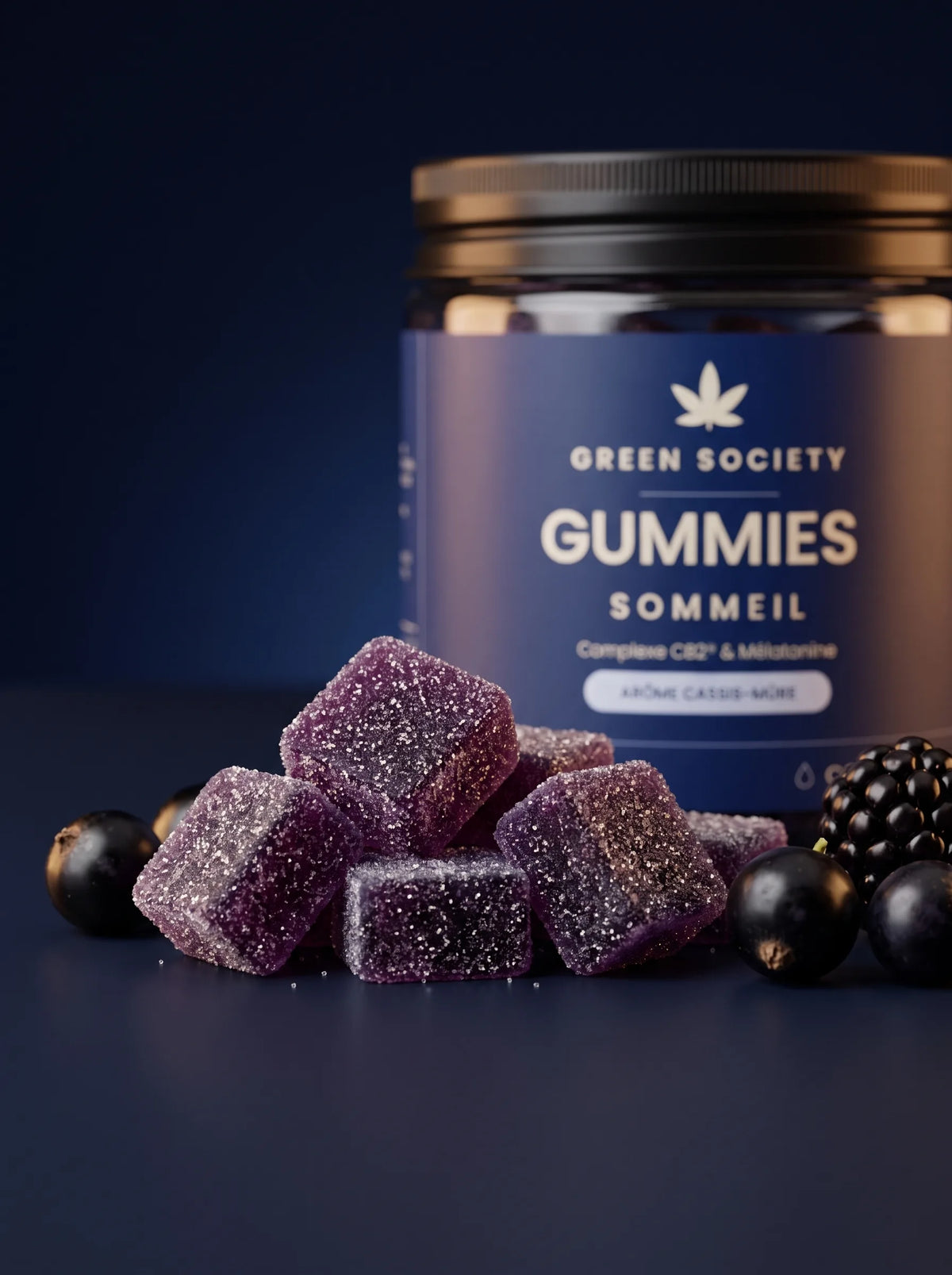 Gummies Sommeil goût cassis-mûre – Green Society