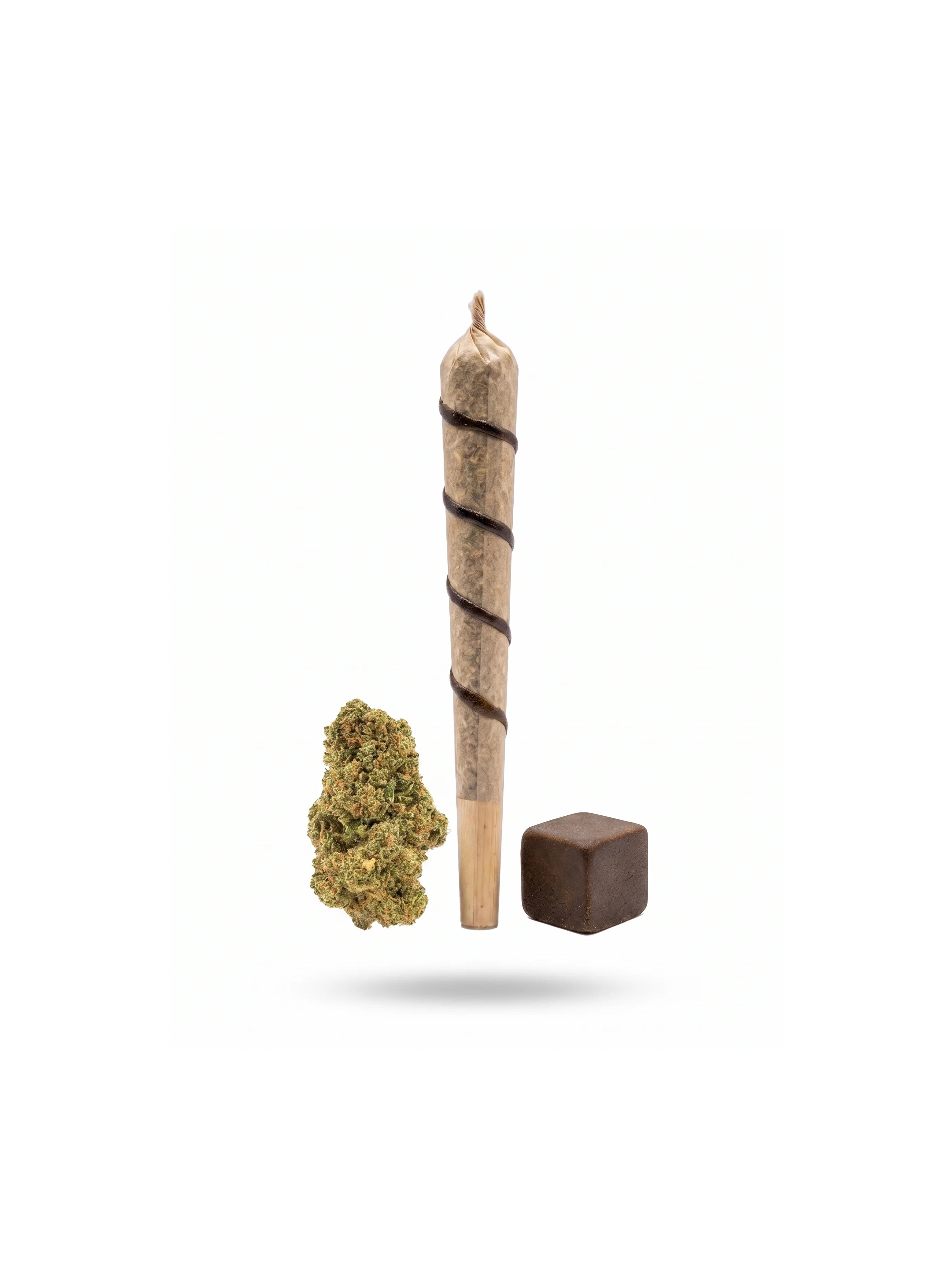 Pré-roulé Calimoon High Effect avec fleur de CBD et hash